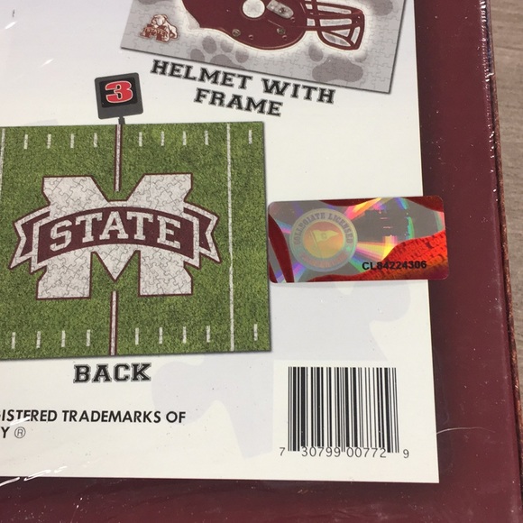NEW Tri-a-puzzle Mississippi State College Edition Puzzle, 3-in-1 Puzzle, 350 PC - Picture 4 of 5